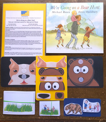 We’re Going on a Bear Hunt 2 Word Level Pack with Paperback Book