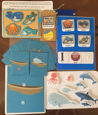 Sea Life Mini Puzzle 3 Word Level Pack
