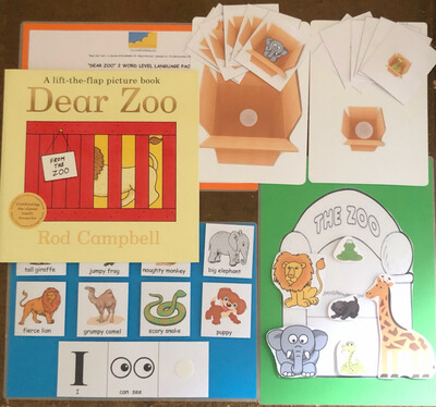 Dear Zoo 2 Word Level Pack with Paperback Book