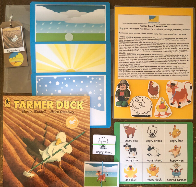 Farmer Duck 2 Word Level Pack with Paperback Book