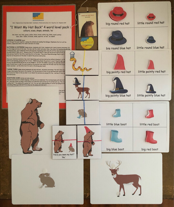 I Want My Hat Back 4WL Picture Pack (no book)