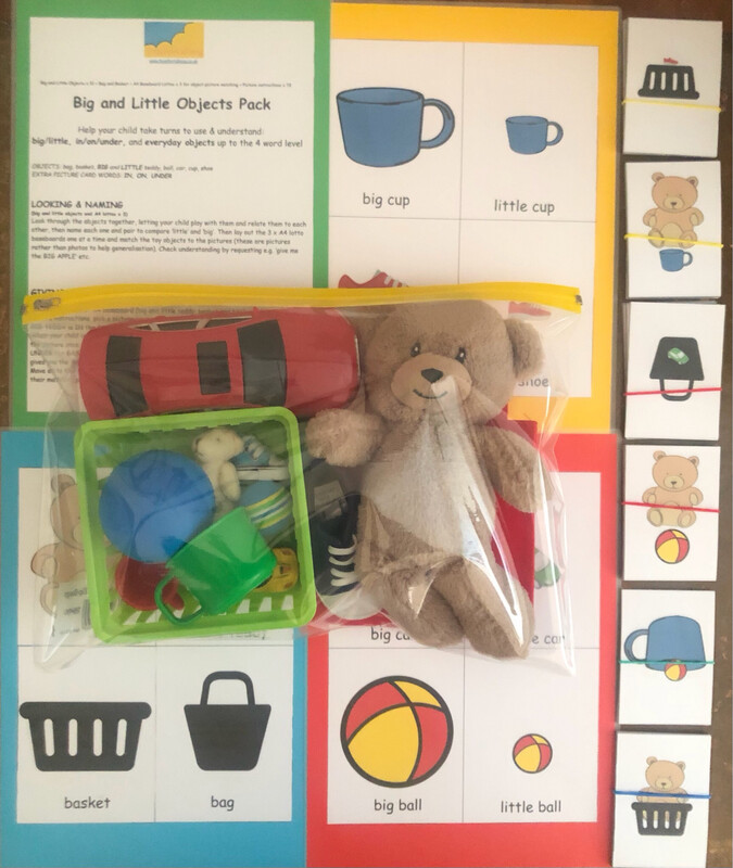 Big and Little Toys 4 Word Level Pack