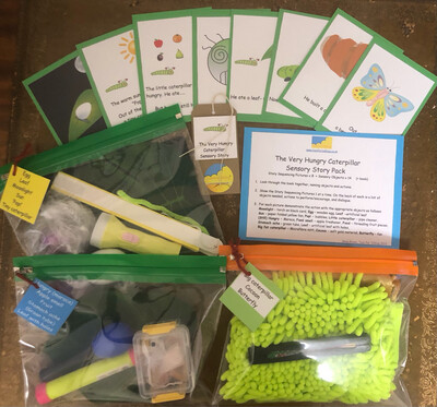 The Very Hungry Caterpillar Sensory Story Pack (no book)