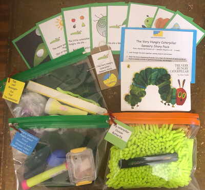 The Very Hungry Caterpillar Sensory Story Pack With Board Book