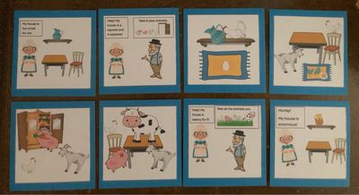 A Squash and A Squeeze Sequencing Cards