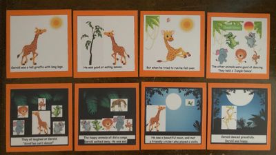 Giraffes Can’t Dance Sequencing Cards