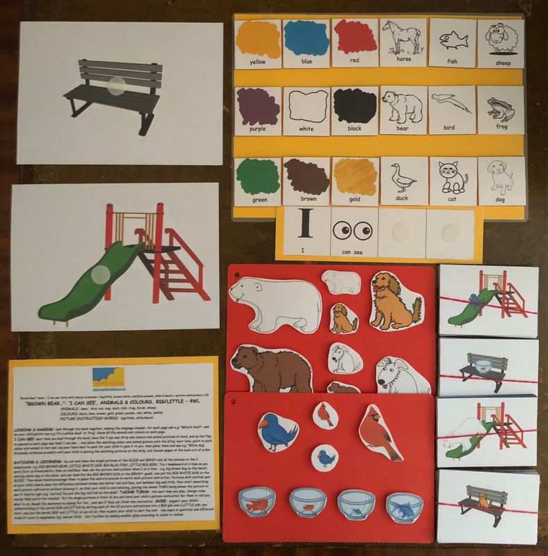 Brown Bear What Do You See 4 Word Level Pack (no book)