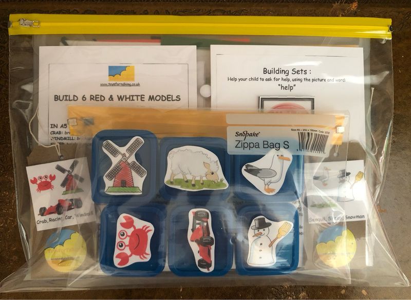 Build 6 Red And White Models