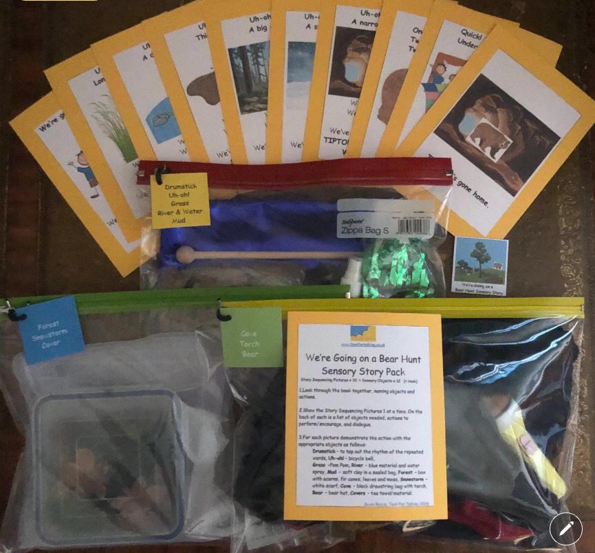 We’re Going On A Bear Hunt Sensory Story Pack (no book)