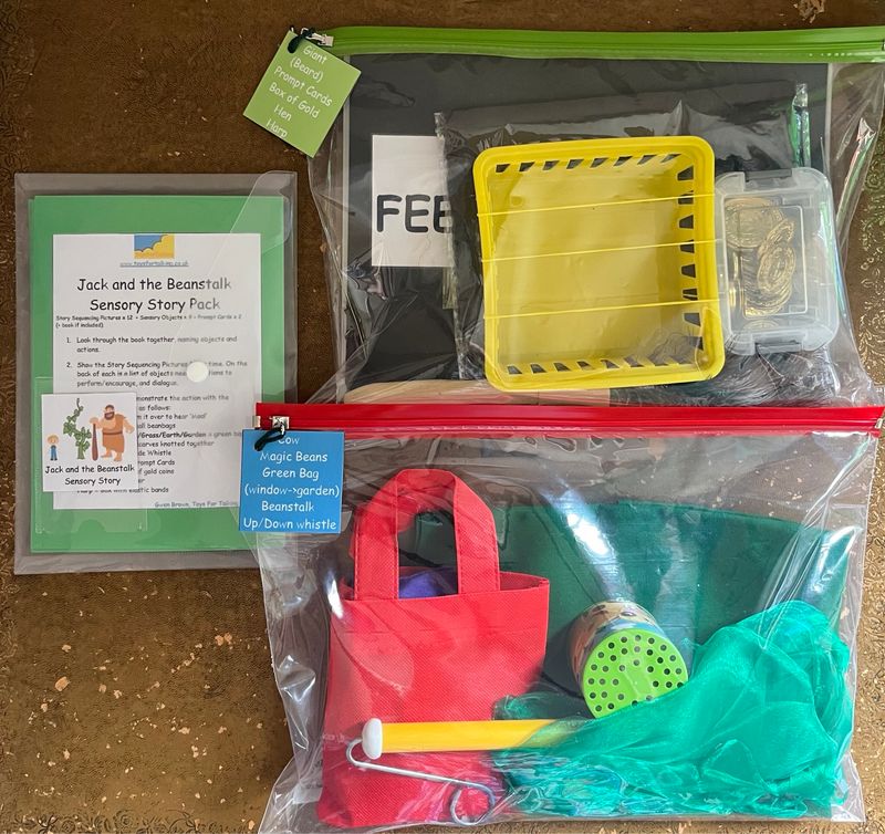 Jack And The Beanstalk Sensory Story Pack (No Book)