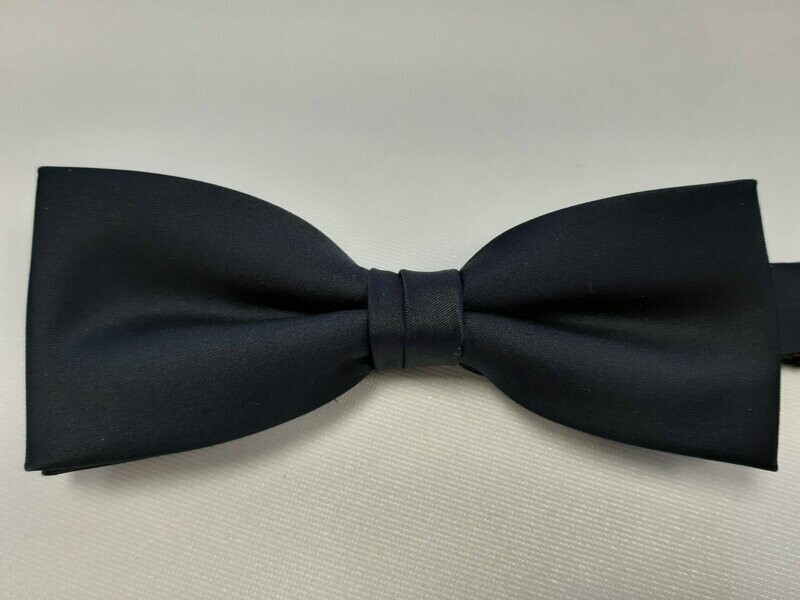 Schleife Satin schwarz