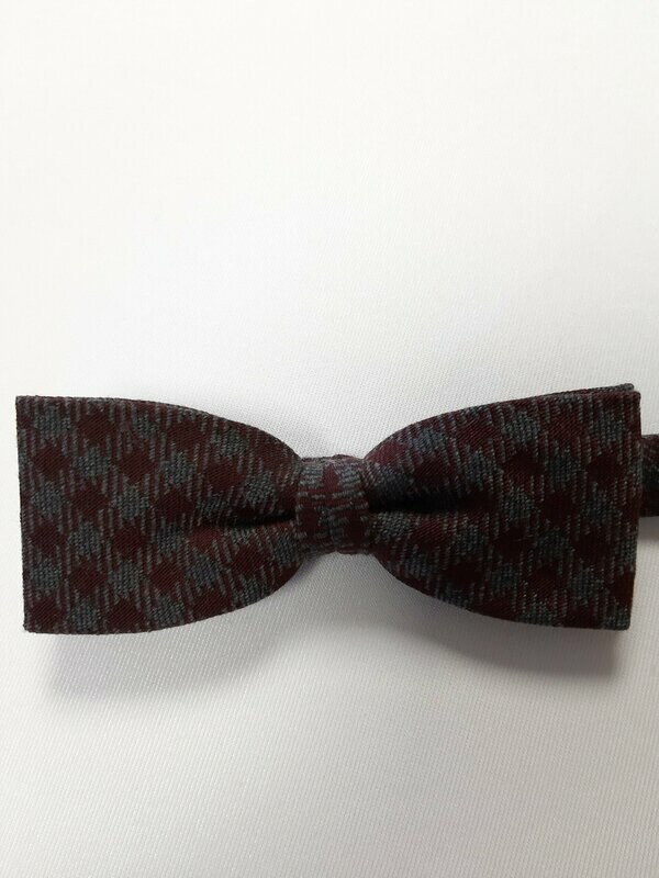 Vintage Schleife bordeaux-grau Vintage Schleife bordeaux-grau