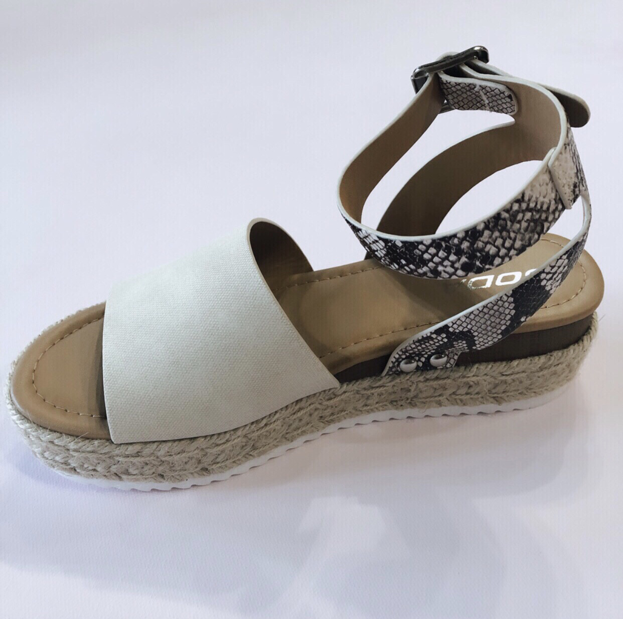 snakeskin platform shoes