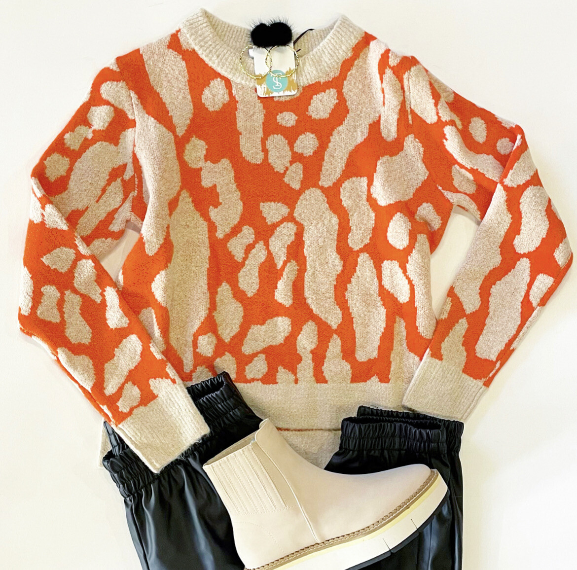 Easy Tiger Tangerine Sweater