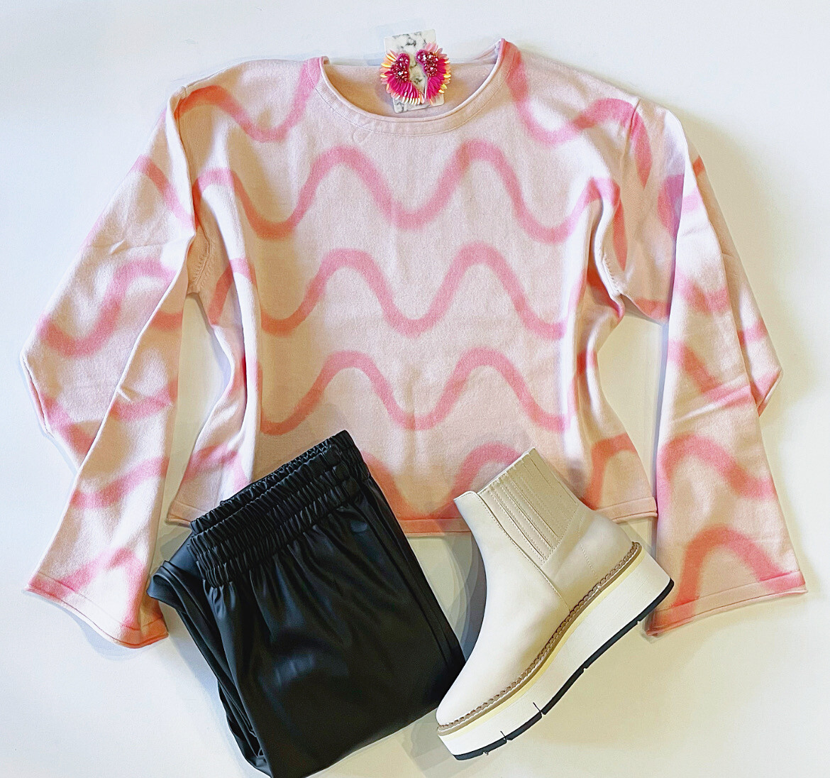 Ziggy Sweater (Petal Pink)