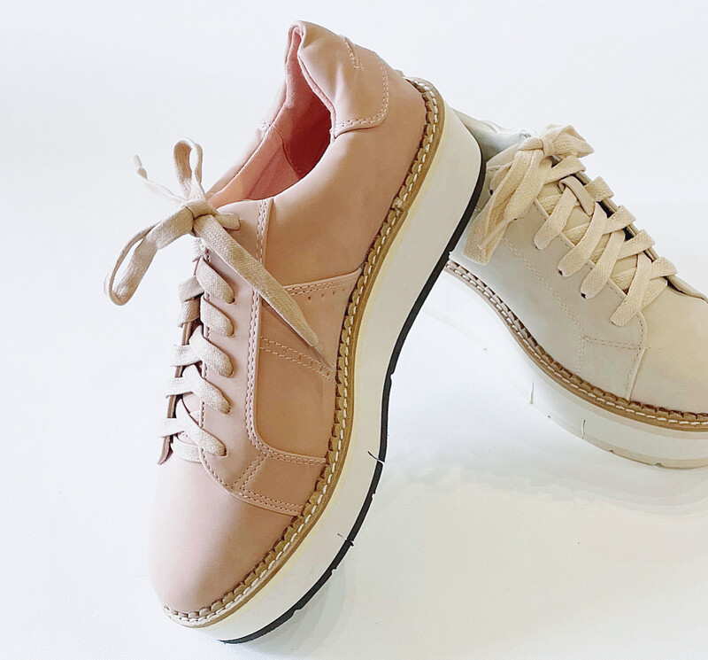 Shea Sneaker (Dusty Rose)