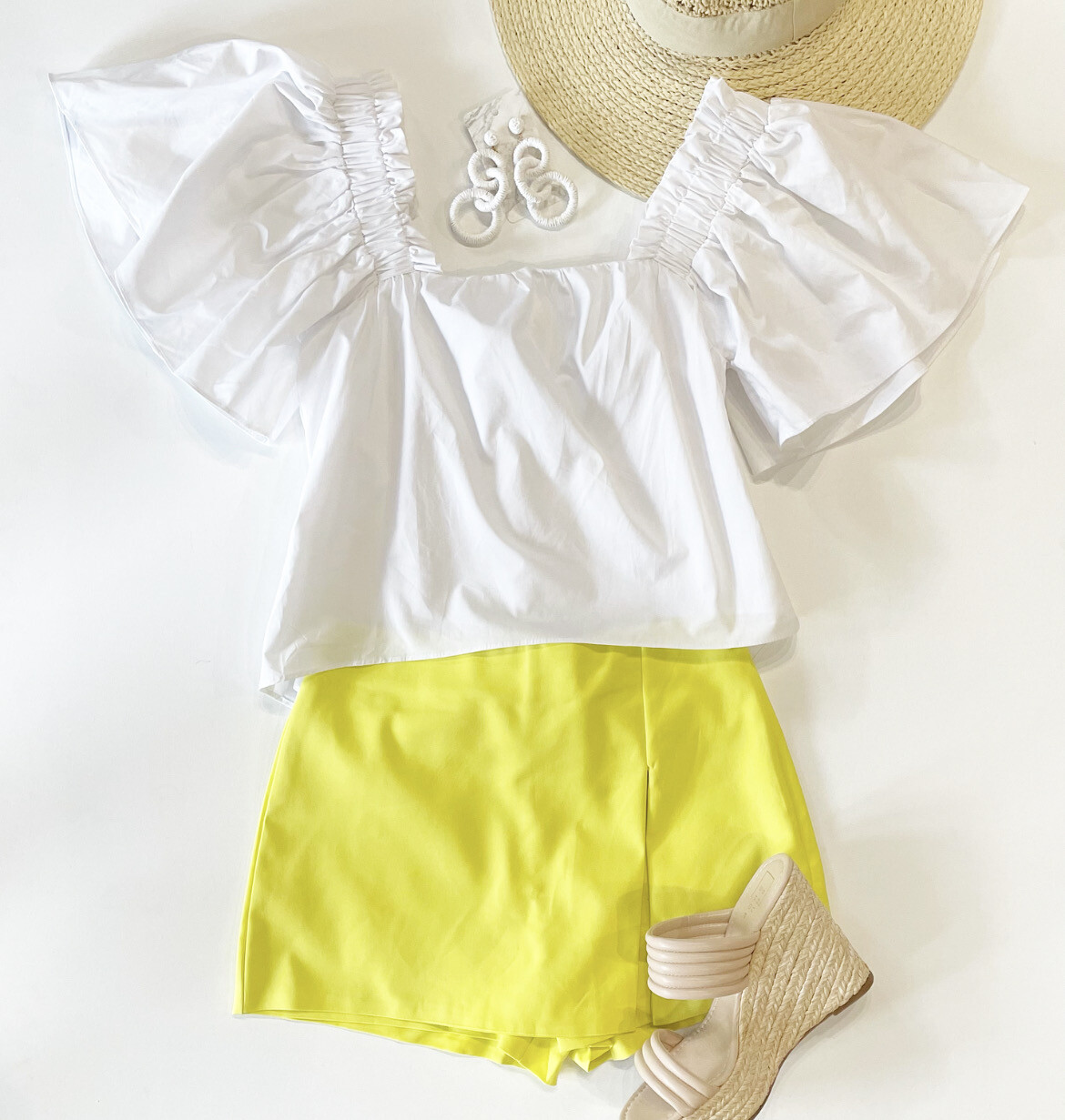 Citron Mini Skort