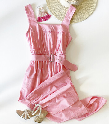 Macao Flamingo Dress