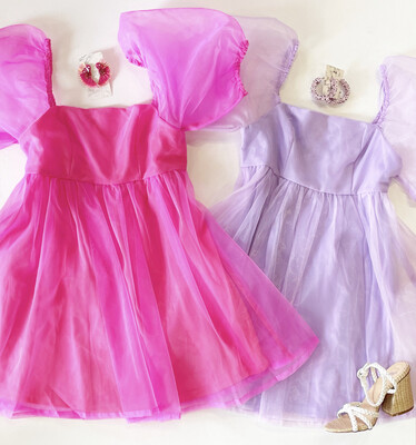 Come On Barbie Organza Dress (lavender)
