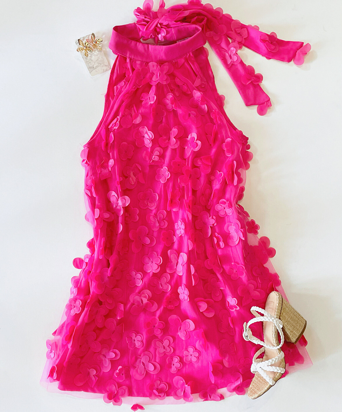 Floral Pop Event Dress