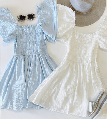Gabby Flutter Dress (cotton)