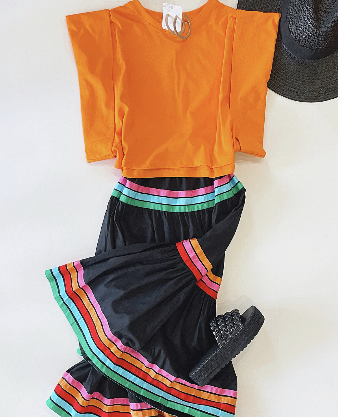 Mexico Mama Midi Skirt