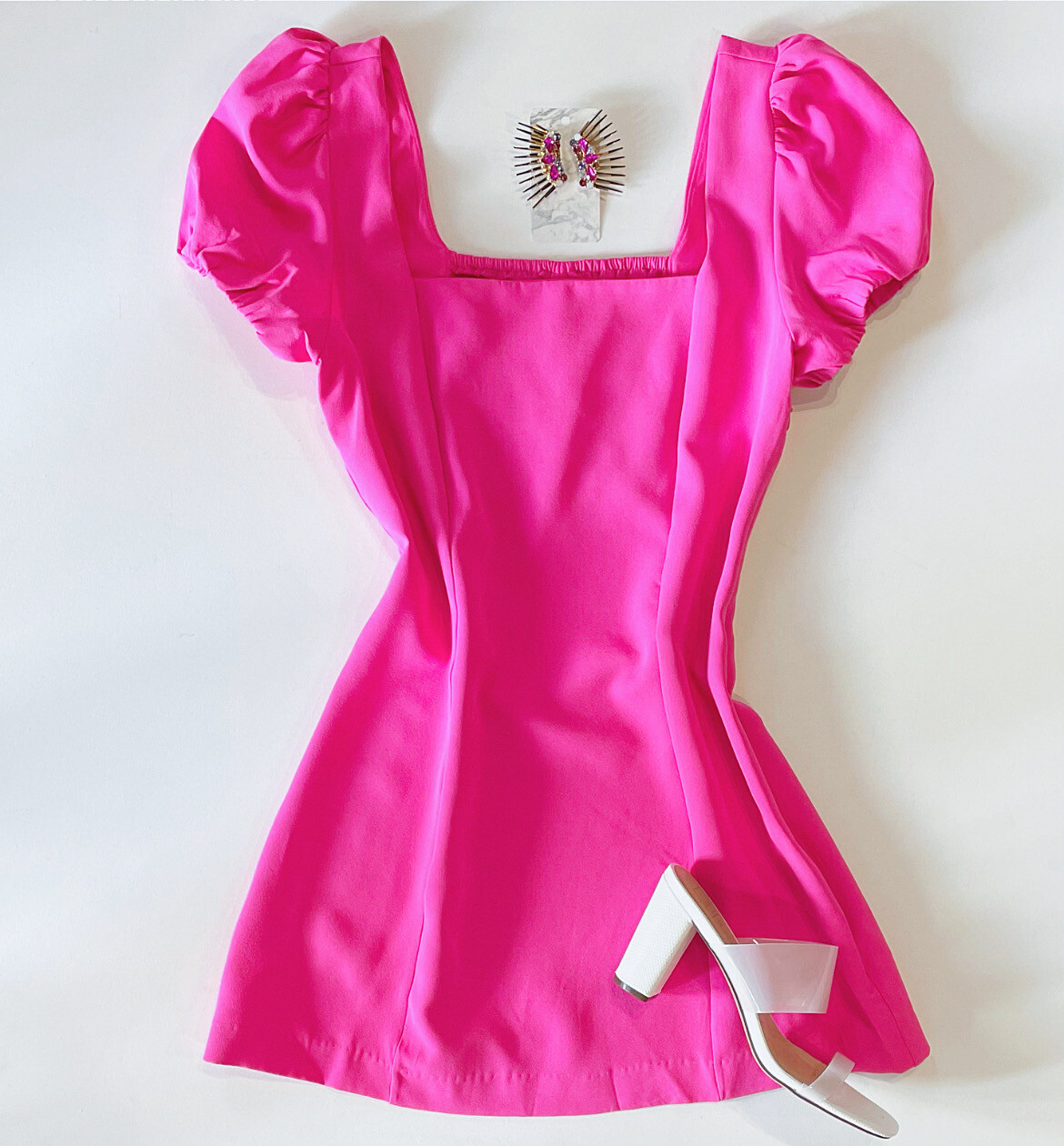 Party Pink Mini Dress
