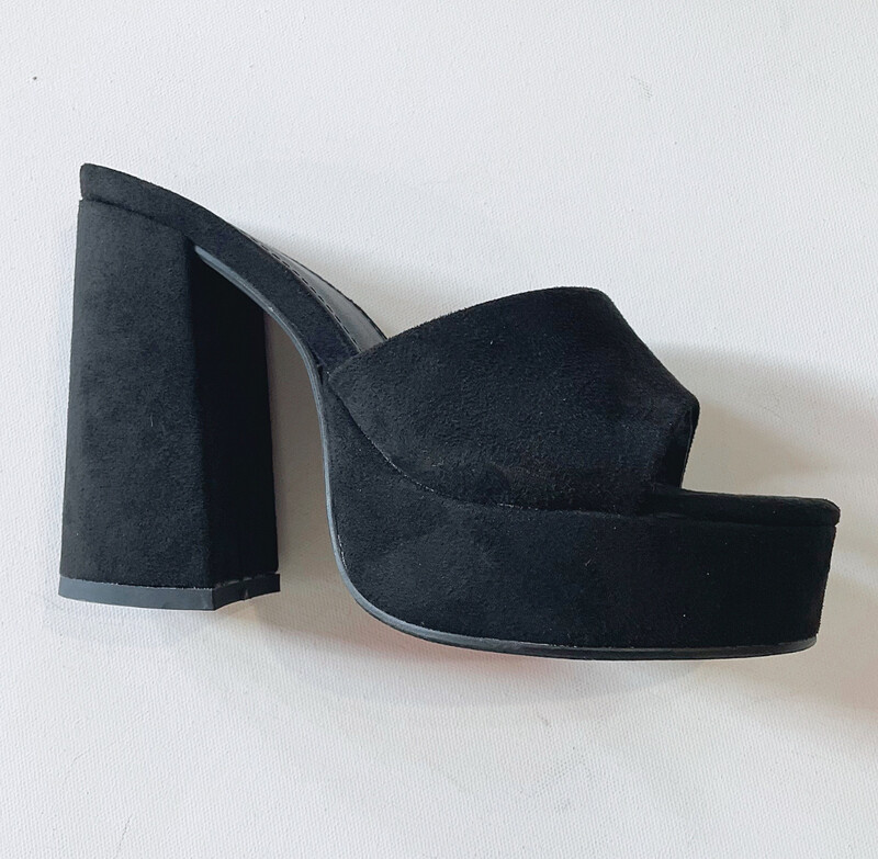 Ava Suede Platform