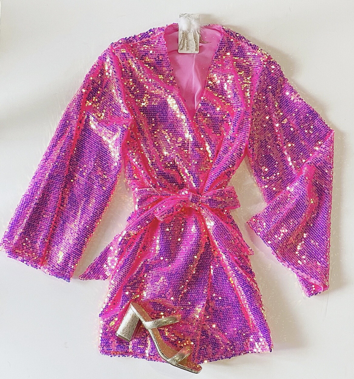 Barbie’s Pink Disco Dress