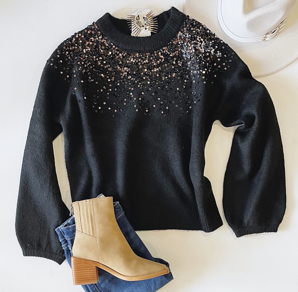 Miss Sparkle Holiday Sweater