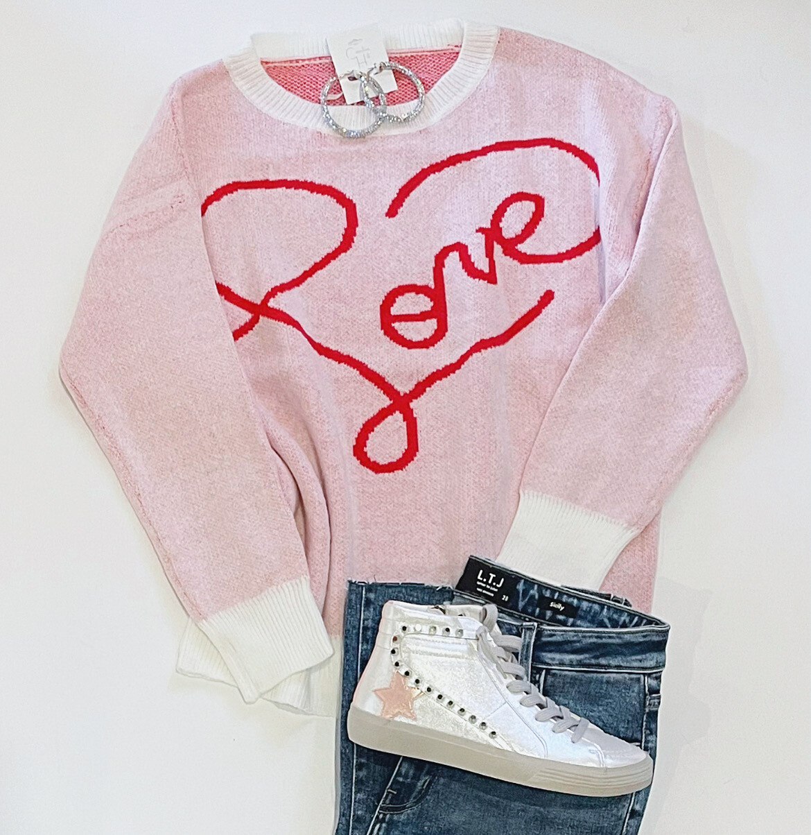 Love Script Sweater