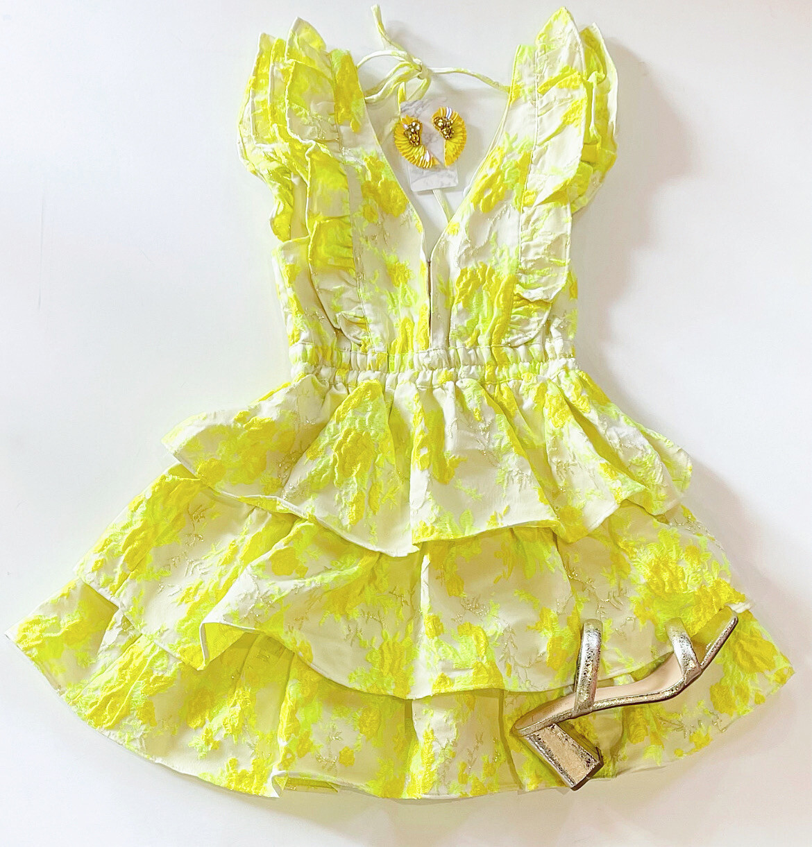 Daffodil Flutter Dress
