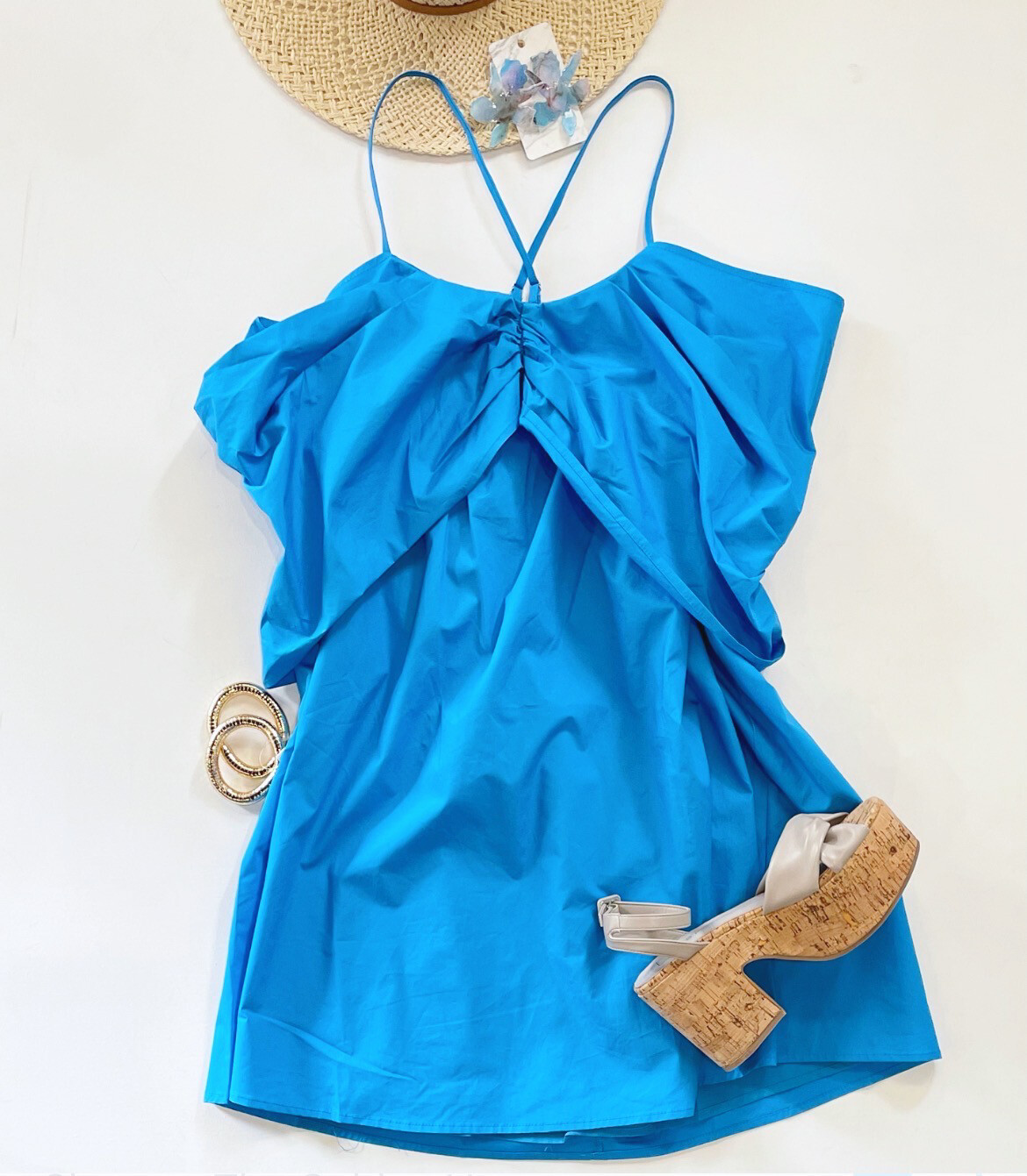 Pacific Blue Drama Dress