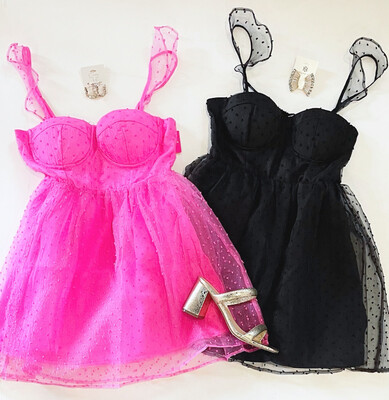 Vixen Dress (Hot Pink)