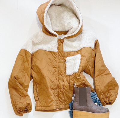 Warm Heart Quilted Jacket
