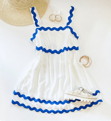 Mediterranean Swing Dress