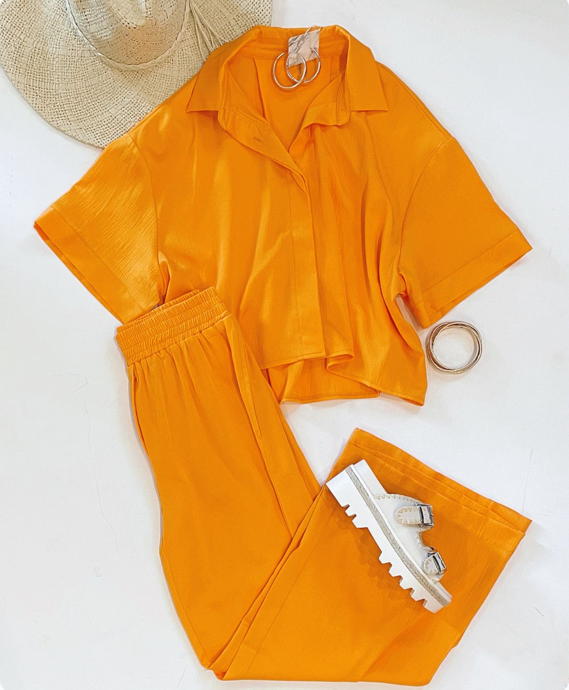 Tangerine Travel Set