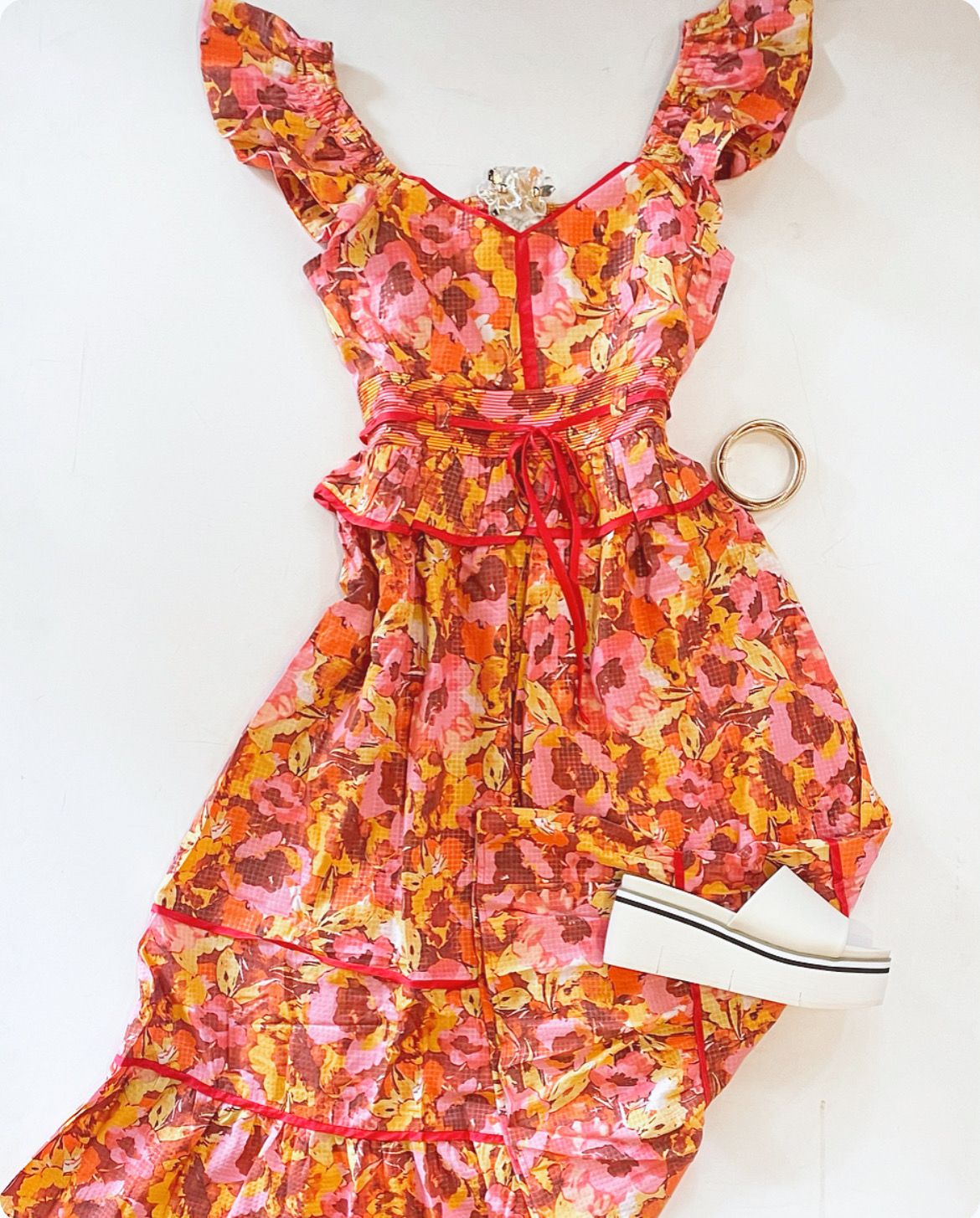 September Florals Midi