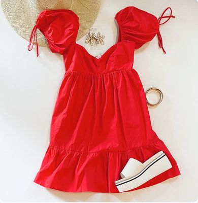 Cherry Kiss Sweetheart Dress