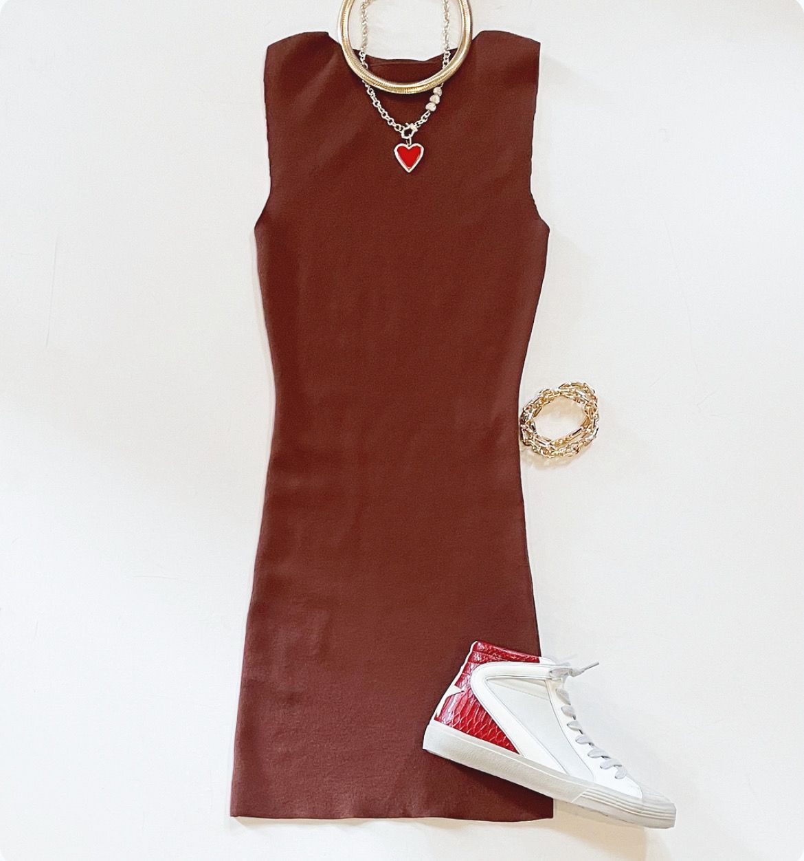 Chocolate Knit Dress