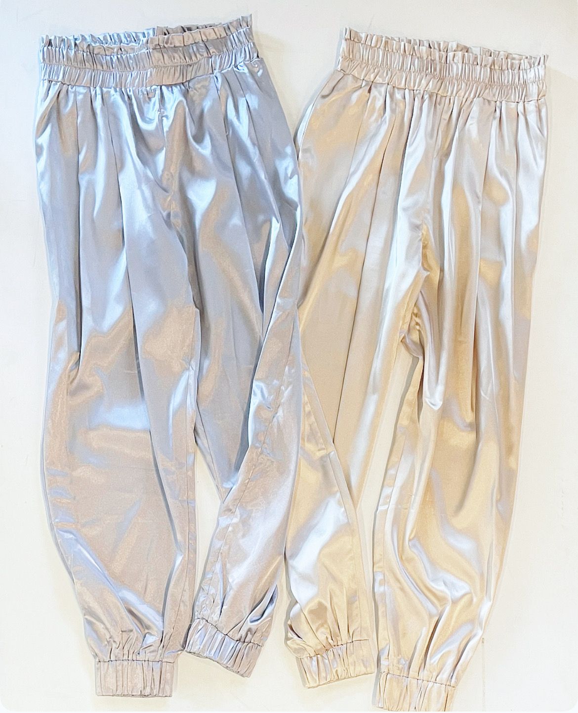 Must Have Satin Jogger (Champagne)