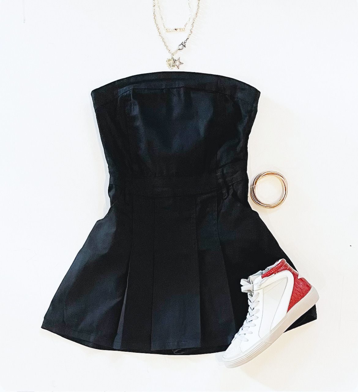 Ttown Pleated Romper