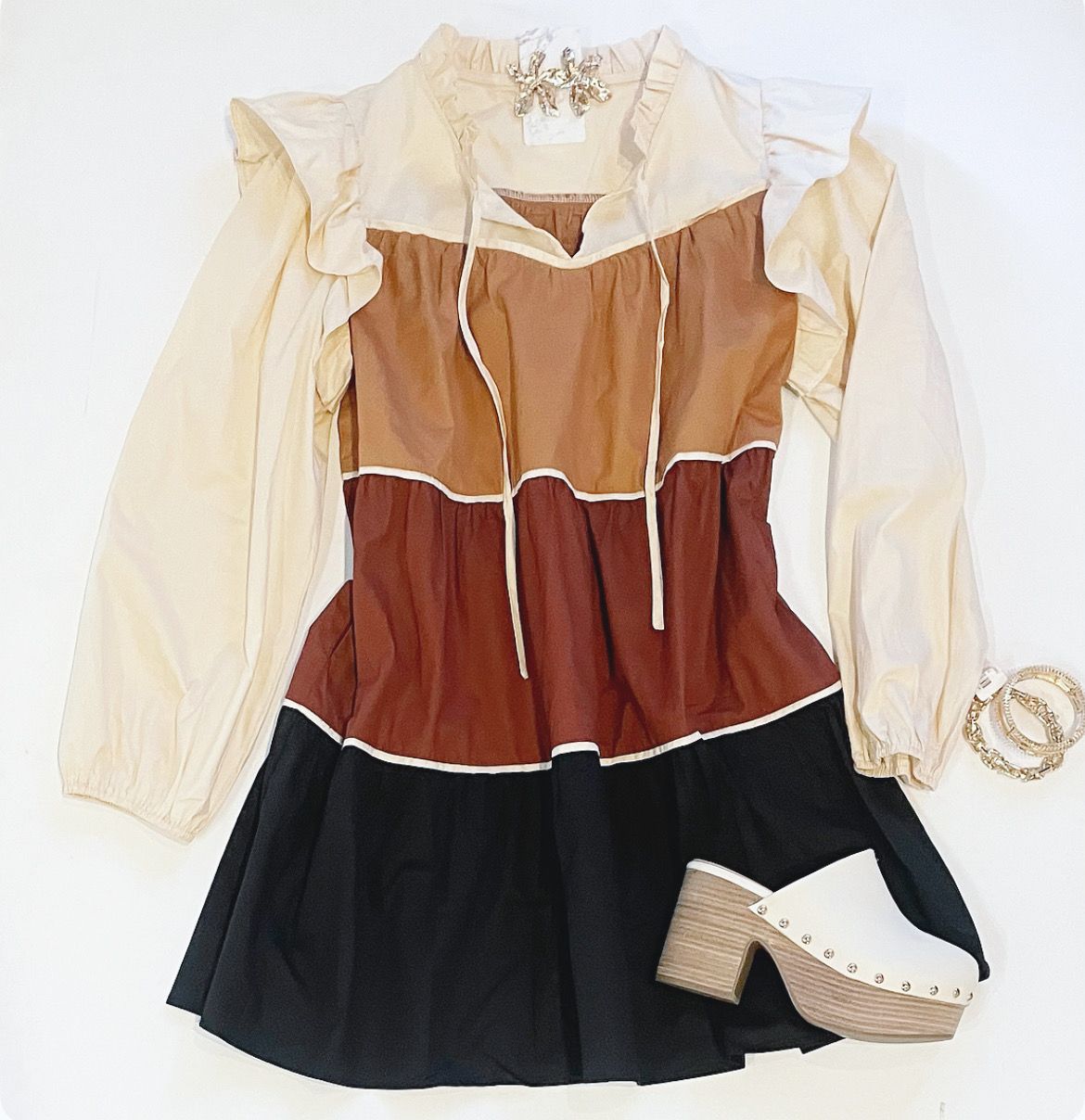 Grateful Ruffle Dress
