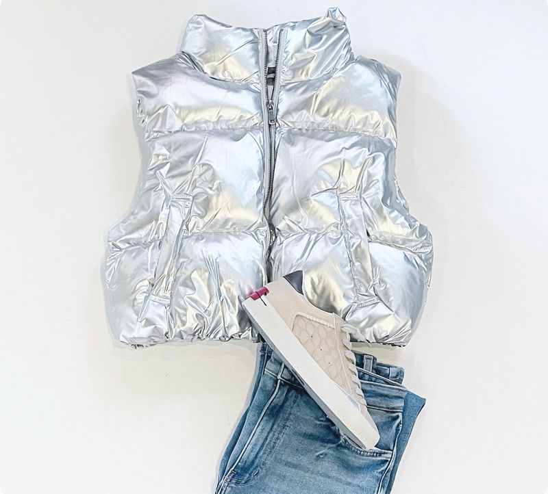 Galaxy Puffer Vest