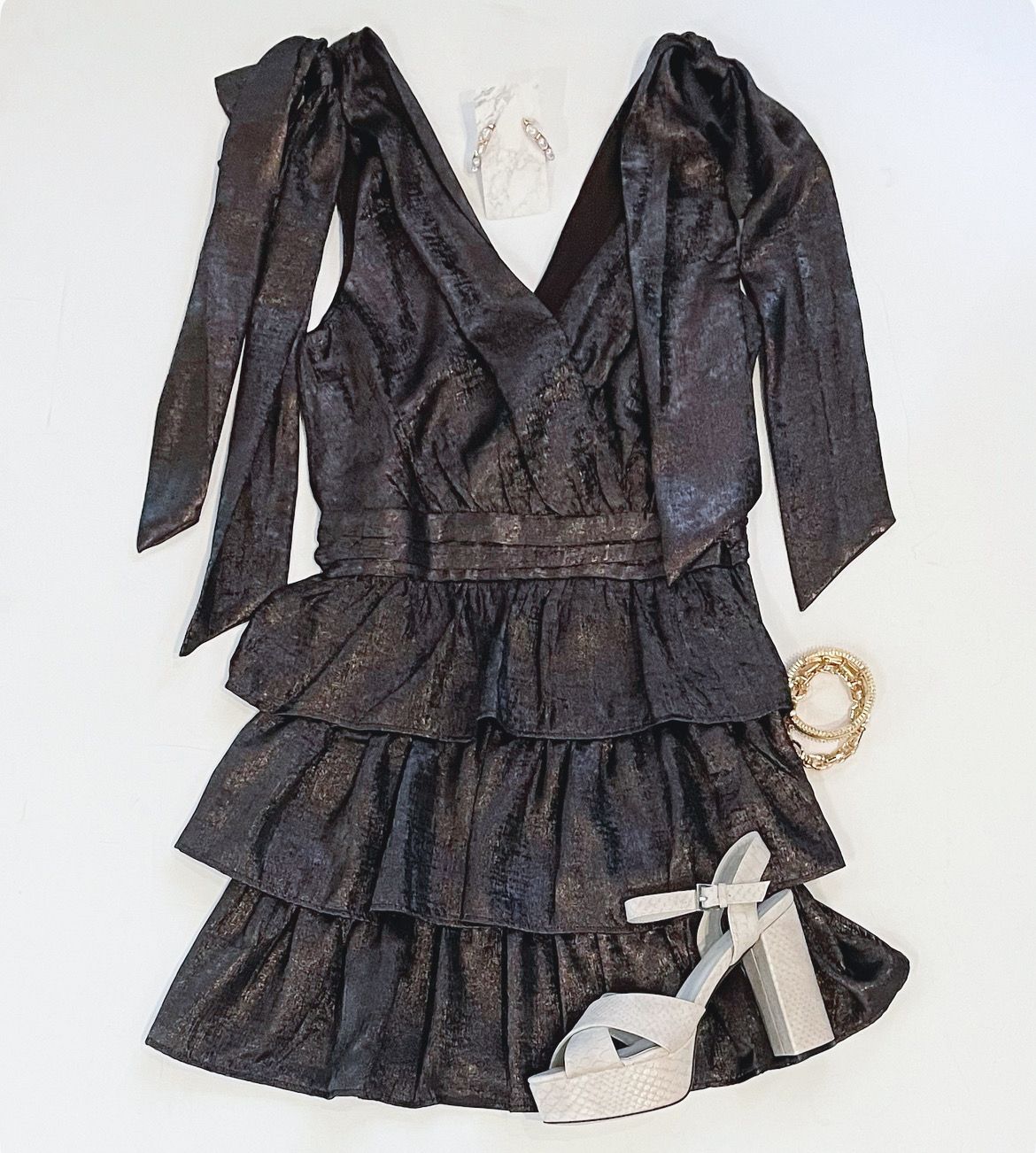 Bronze Cocktail Dress