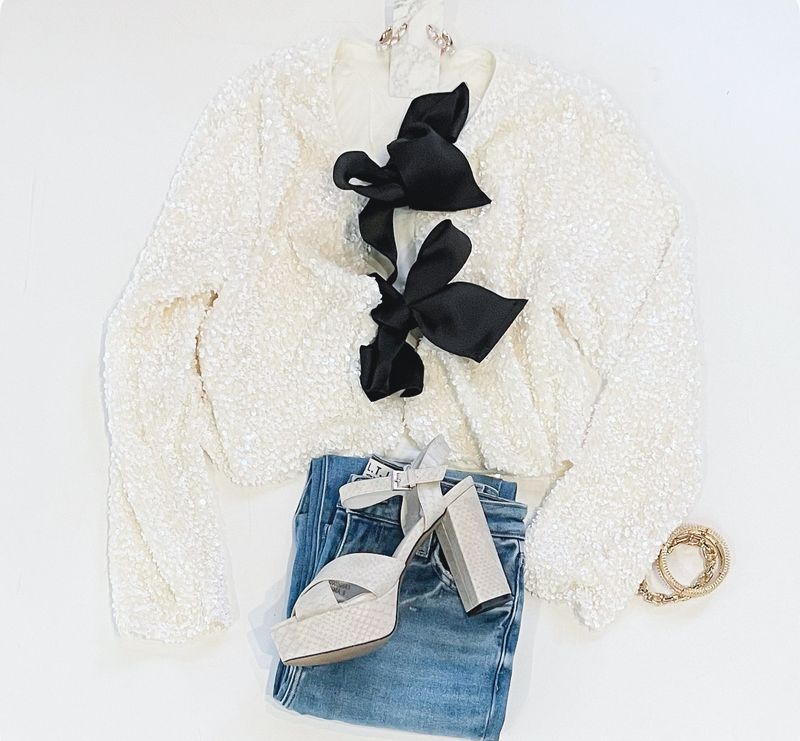 On The Town Sequin Jacket