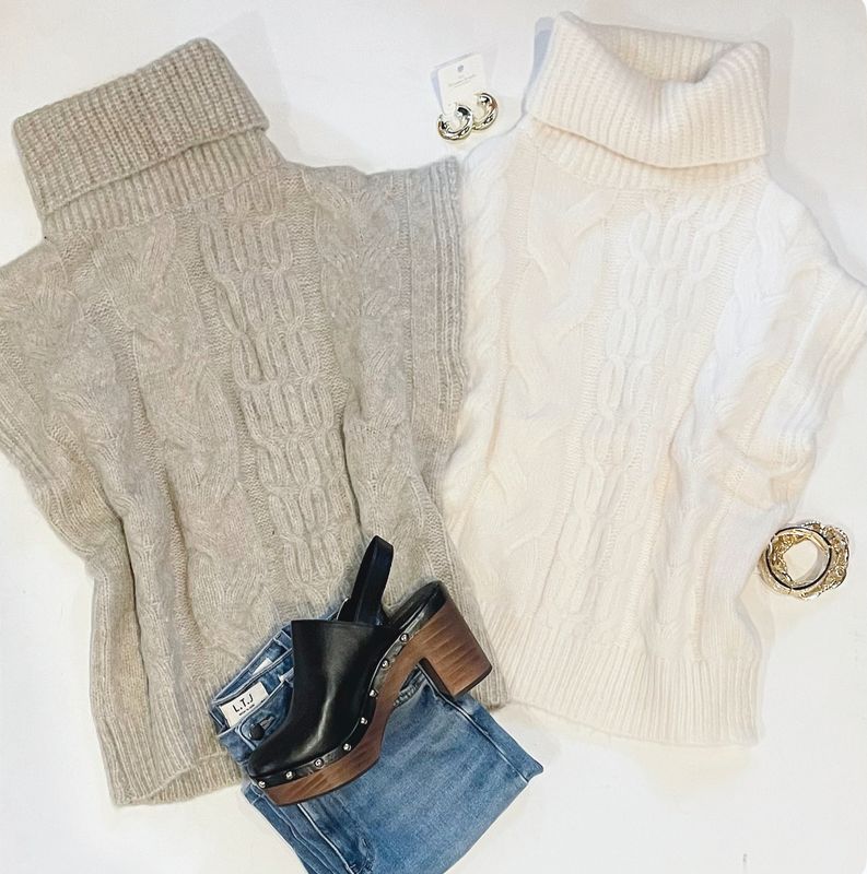 Feels Like Home Cable Knit (Cream)