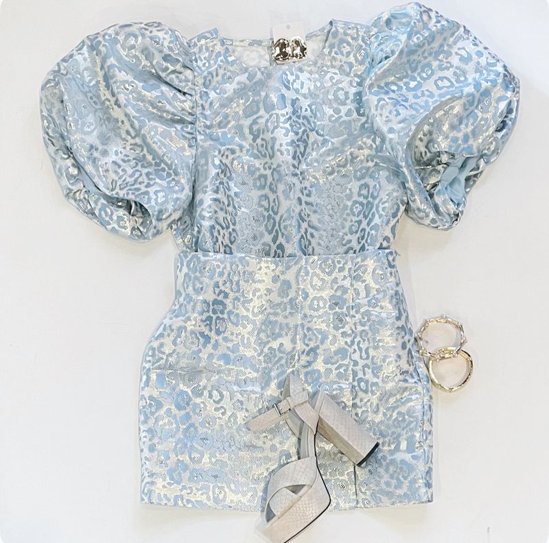 Snow Leopard Cocktail Set