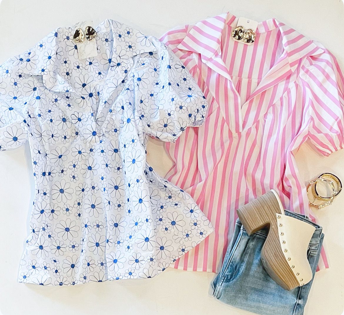 Adeline Candy Stripe Top