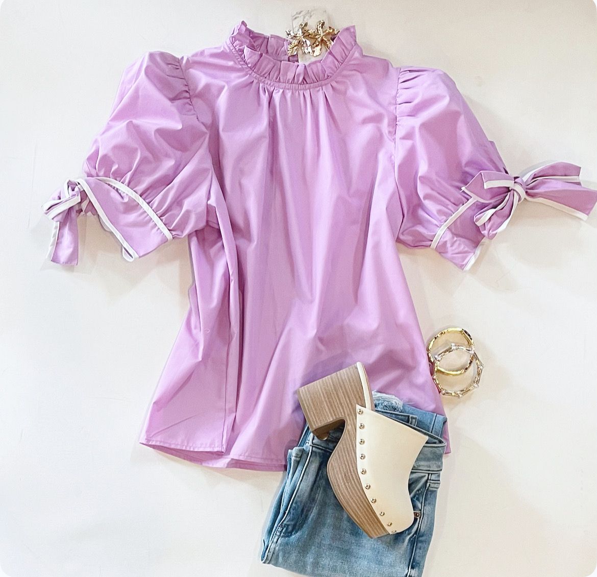 Lilac Lovin’ Bow Top